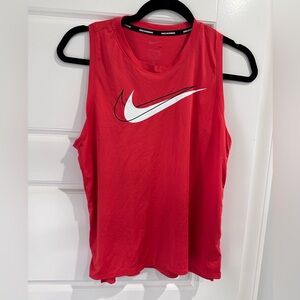 Nike Dri-fit Women’s Red Tank Top